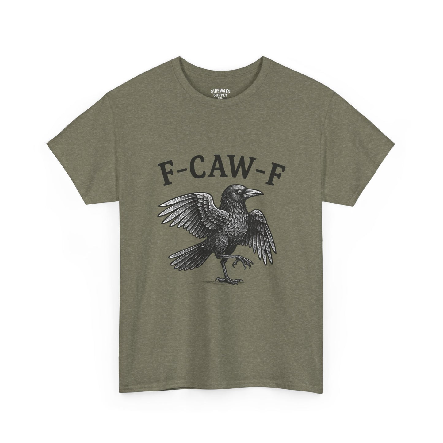 F-CAW-F Crow Graphic Cotton Tee