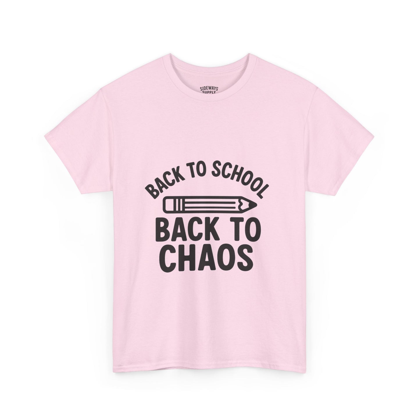 Back to Chaos Unisex Heavy Cotton Tee