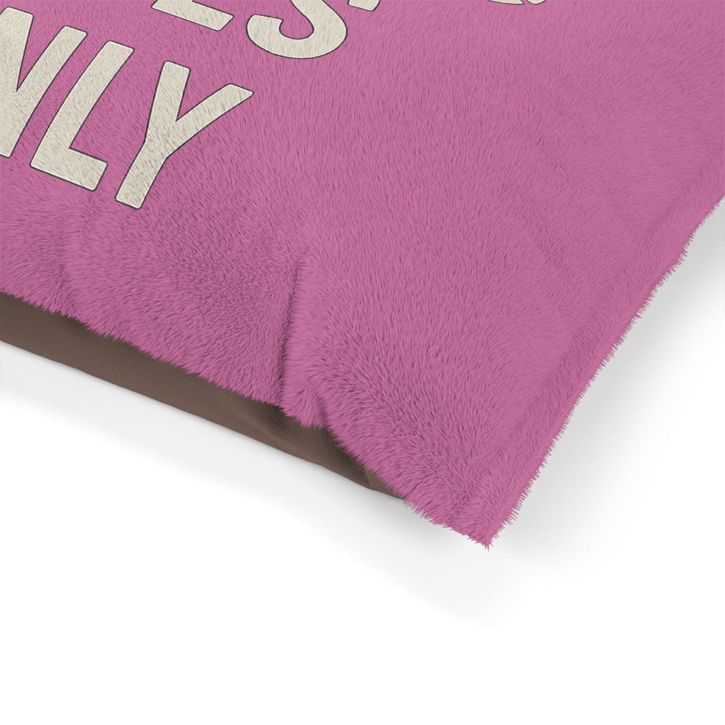 Pet Bed - Pawsitive Vibes Cozy Corner for Cats and Dogs