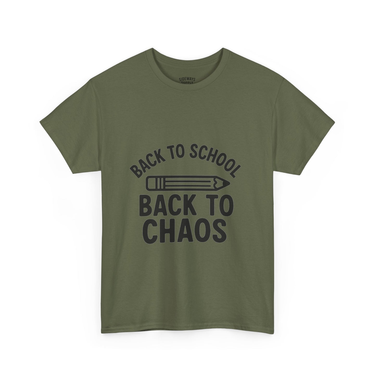 Back to Chaos Unisex Heavy Cotton Tee