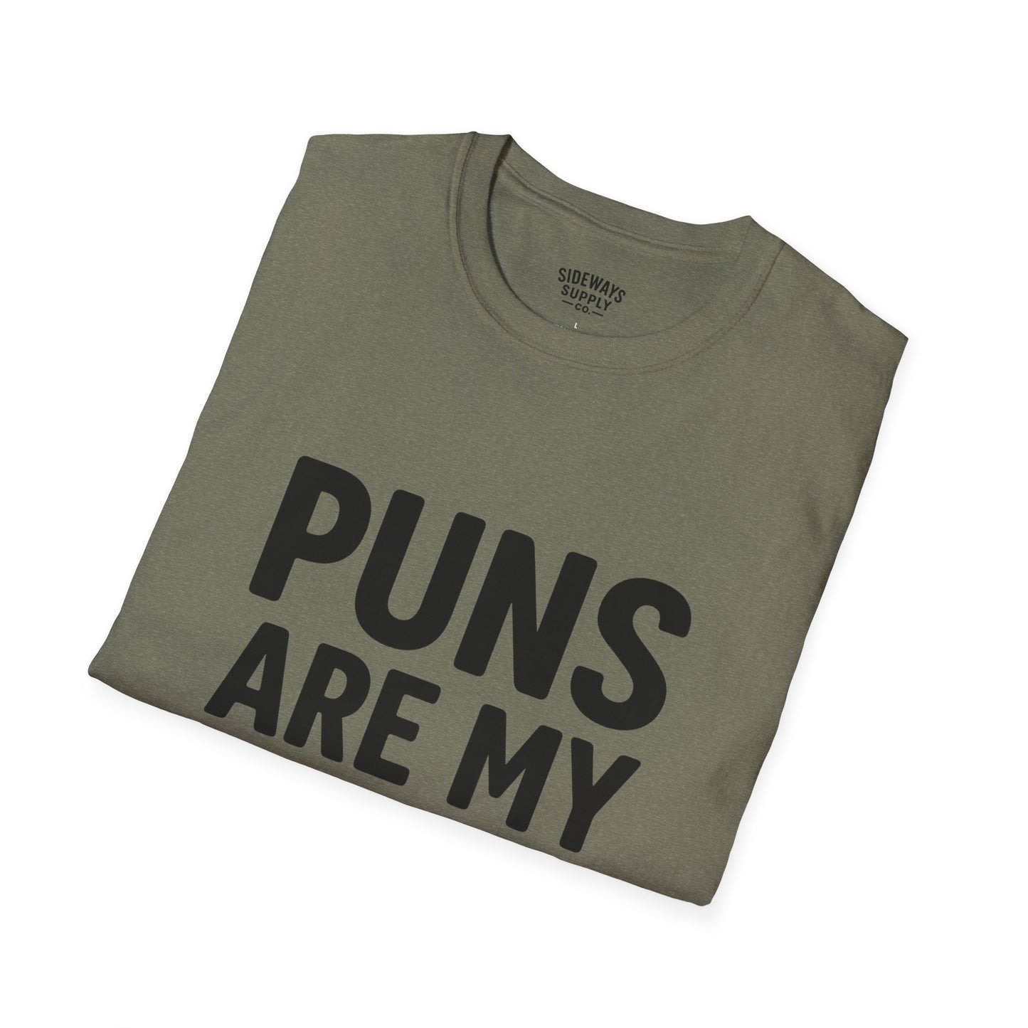 Puns Are My Cardio – T-Shirt