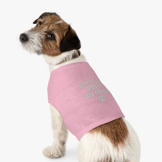 Certified Pack Member – Pet Tank Top