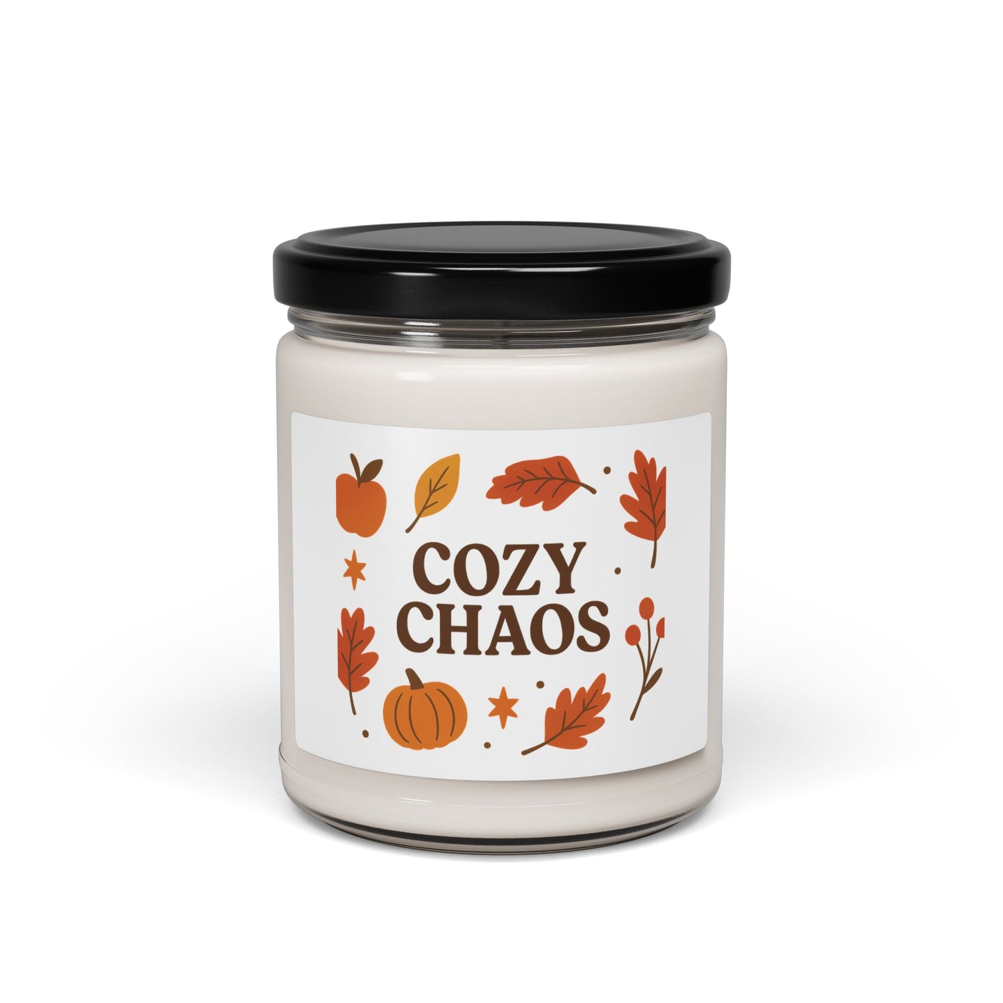 Cozy Chaos – Cozy Autumn Scented Soy Candle