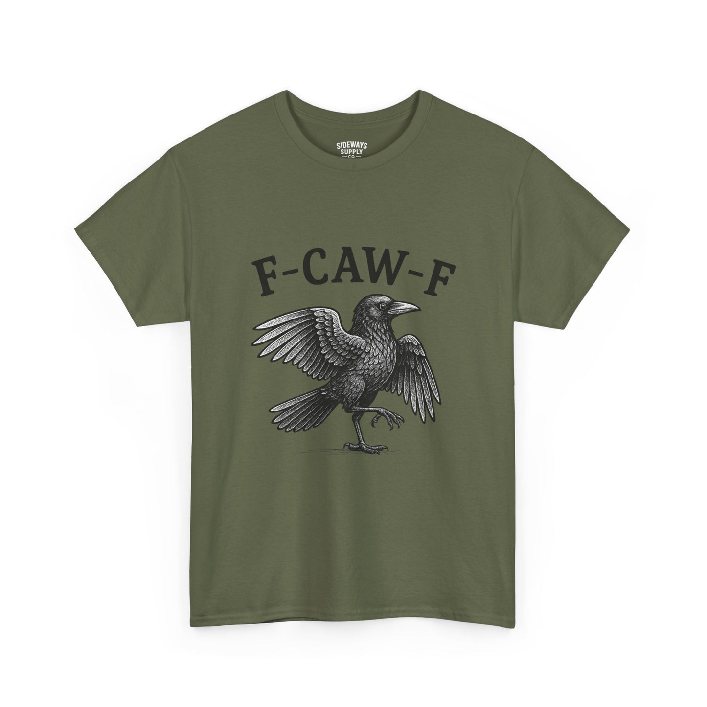 F-CAW-F Crow Graphic Cotton Tee
