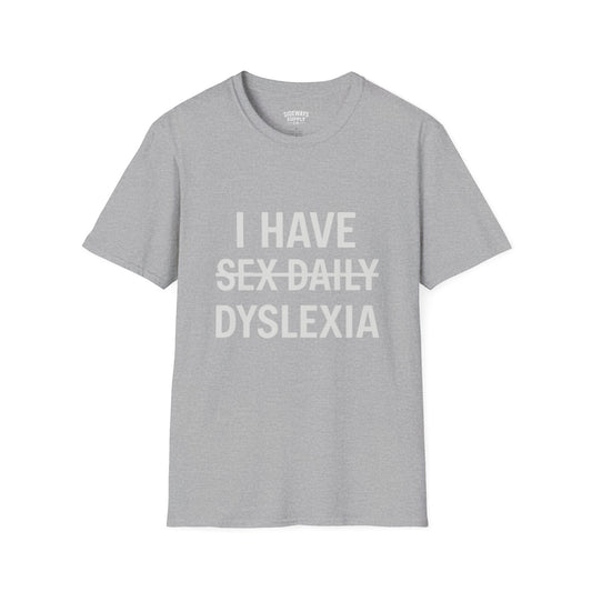 I HAVE SEX DAILY Funny Men's T-shirt