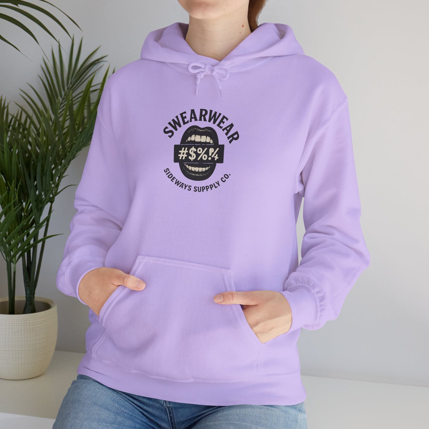 “Everything’s Fine” Heavy Blend Sweatshirt – by Swearwear