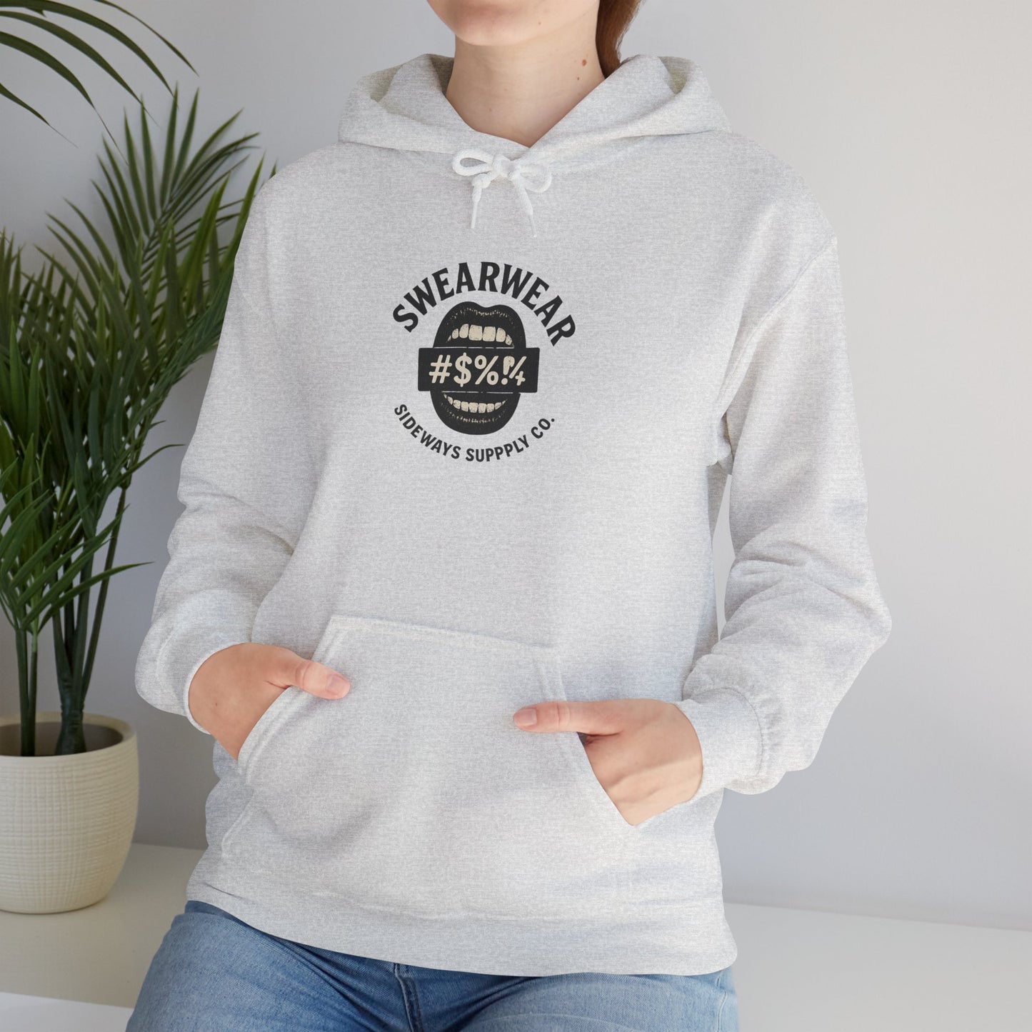 “Everything’s Fine” Heavy Blend Sweatshirt – by Swearwear