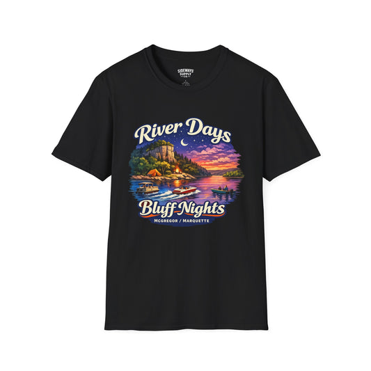 River Days-Bluff Nights T-shirt-UNISEX