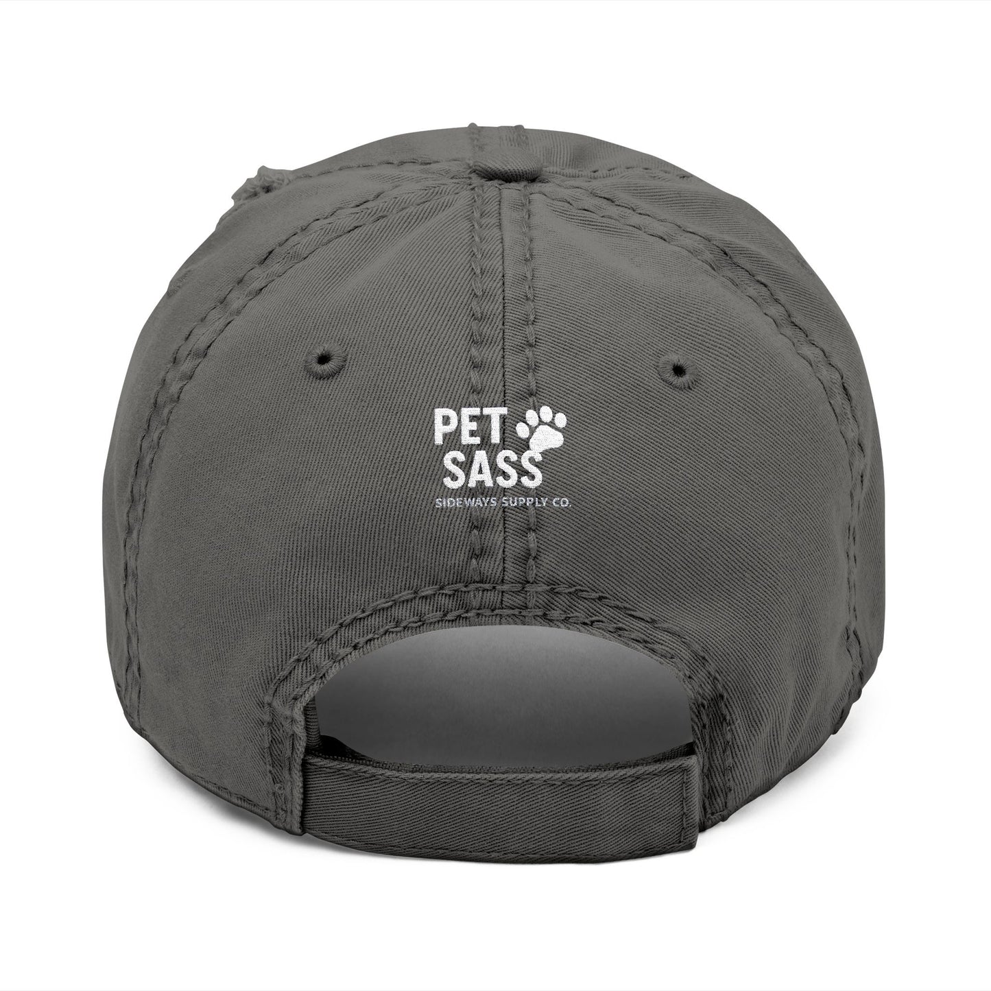 Emotional Support Dad Hat, Distressed Cap