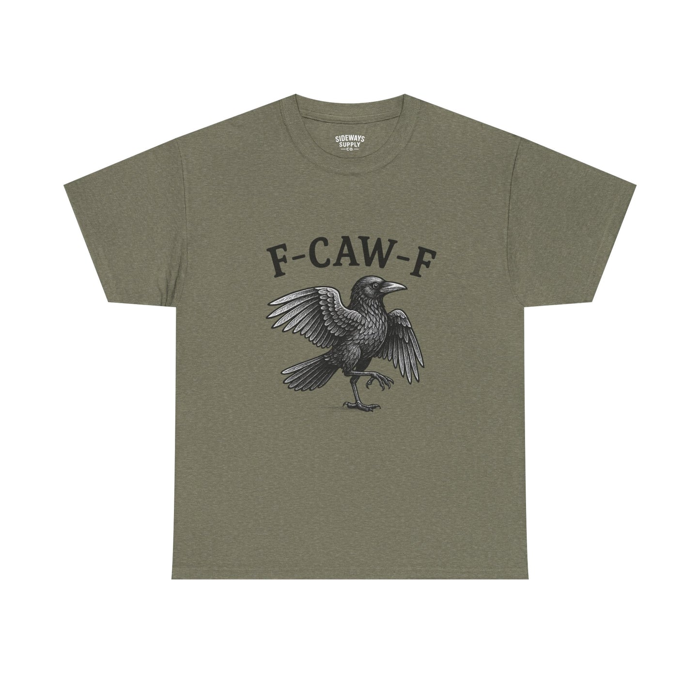 F-CAW-F Crow Graphic Cotton Tee