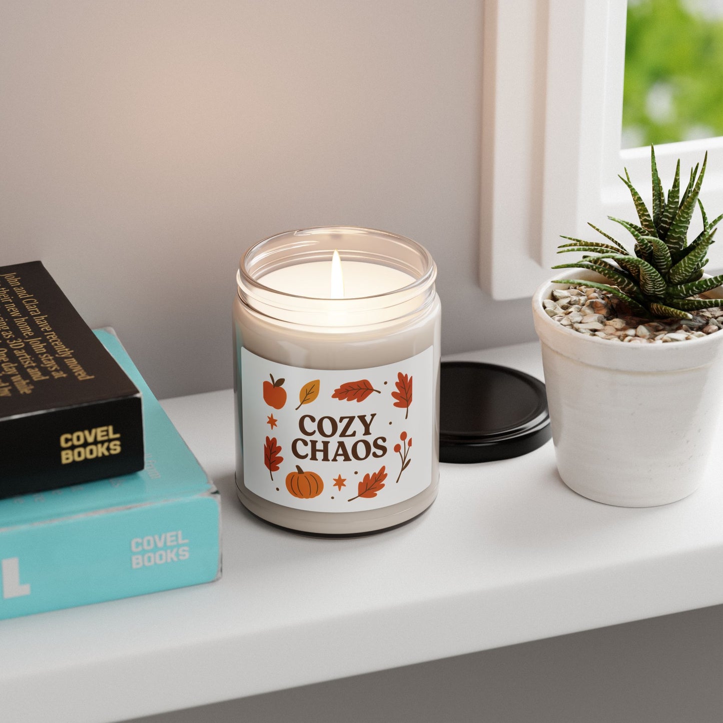 Cozy Chaos – Cozy Autumn Scented Soy Candle