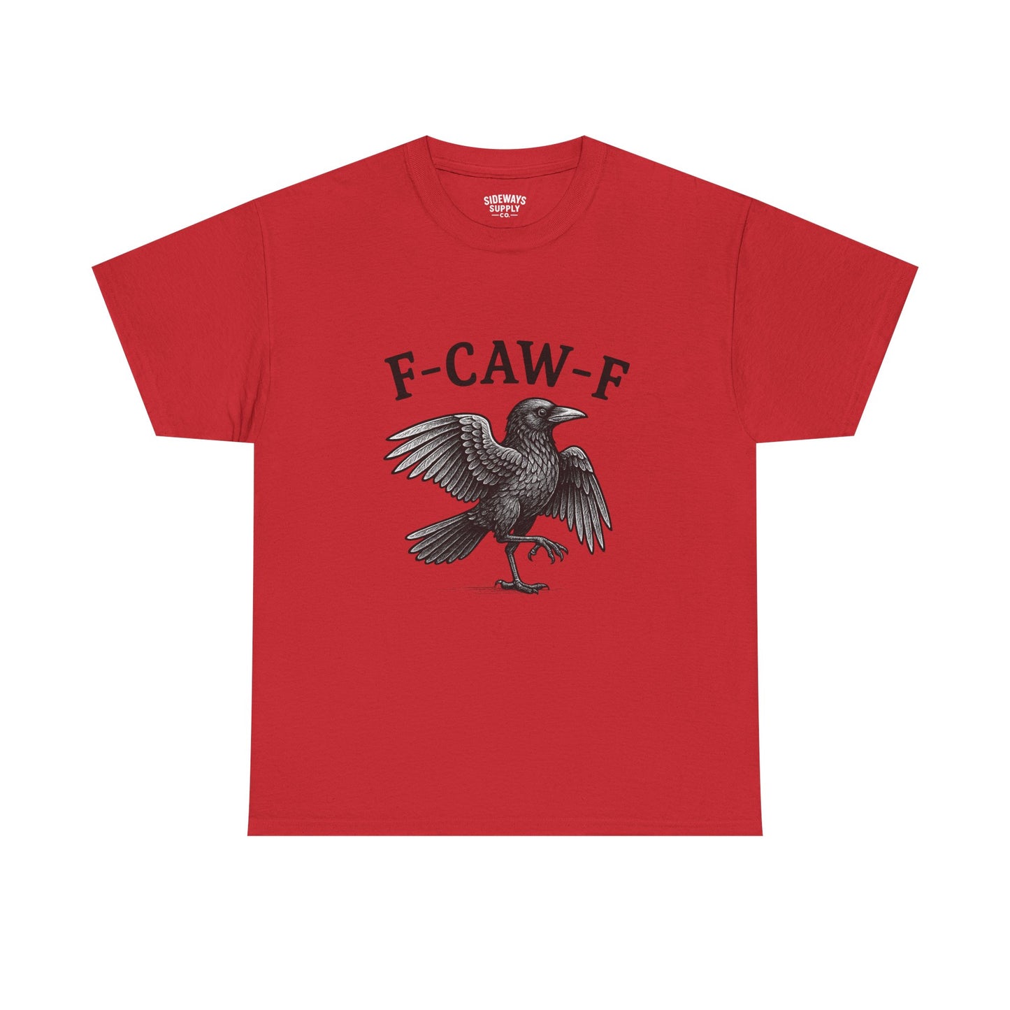 F-CAW-F Crow Graphic Cotton Tee
