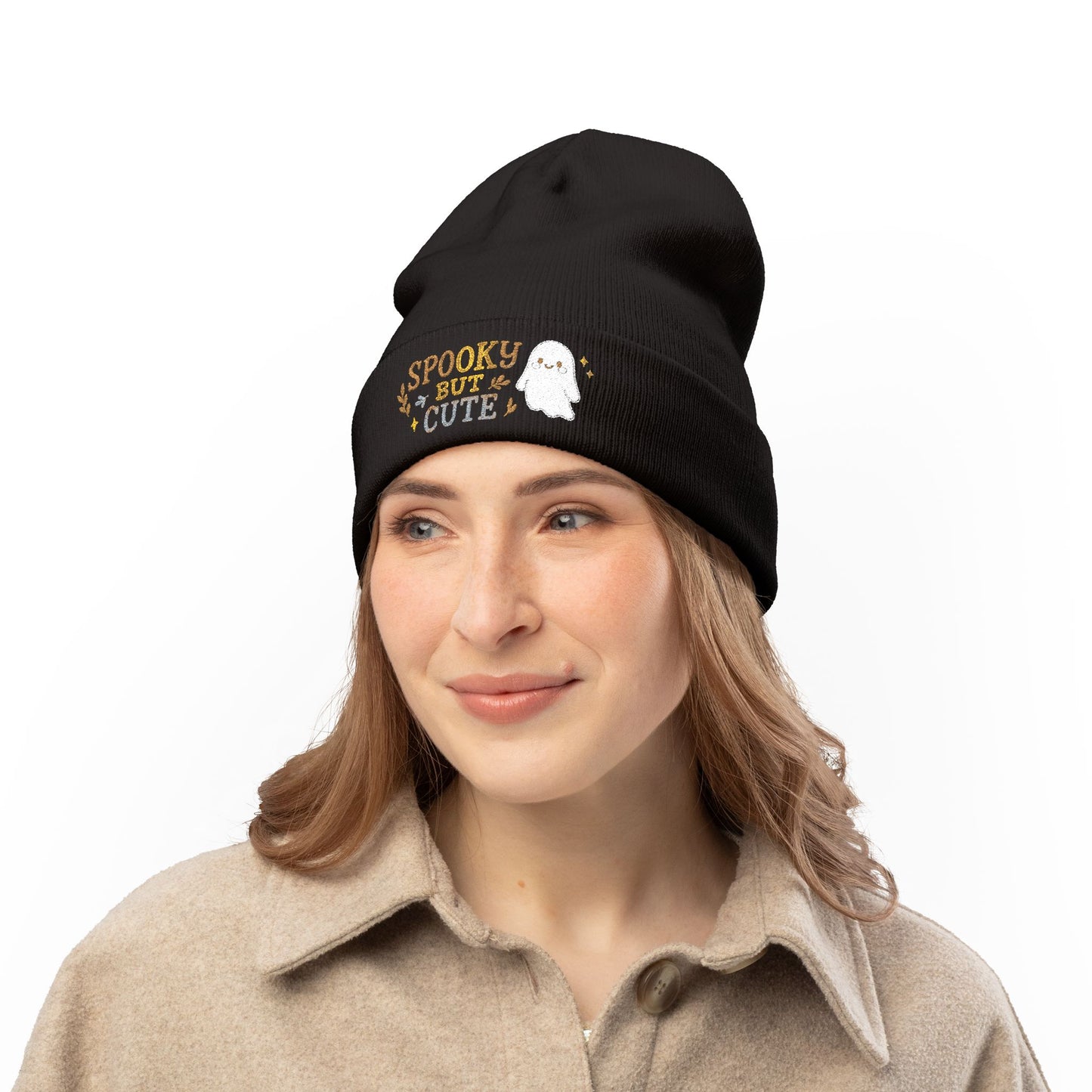 Spooky Cute Knit Beanie - Cozy Winter Hat
