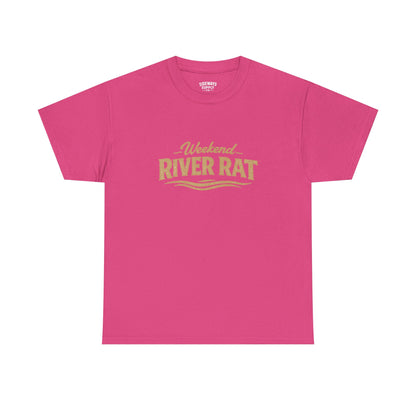 Weekend River Rat T-Shirt – Retro Boating Crew UNISEX Tee