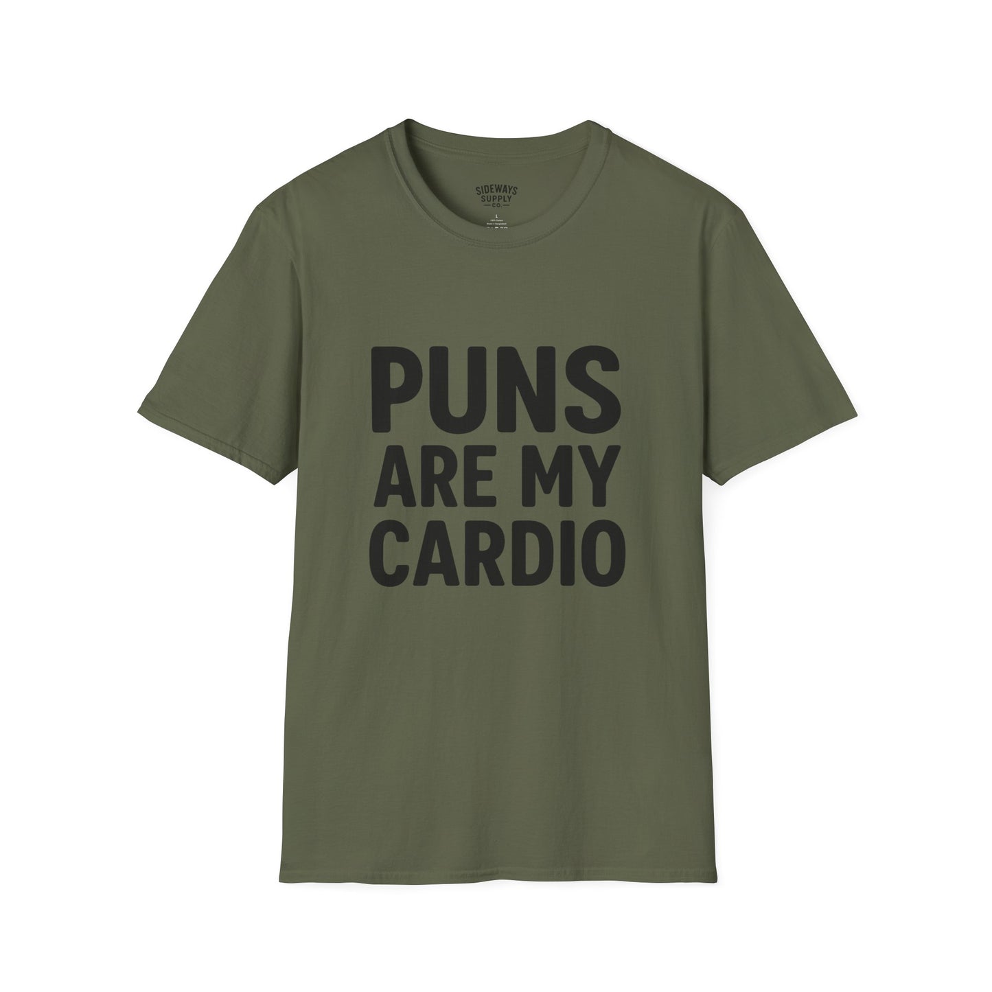 Puns Are My Cardio – T-Shirt