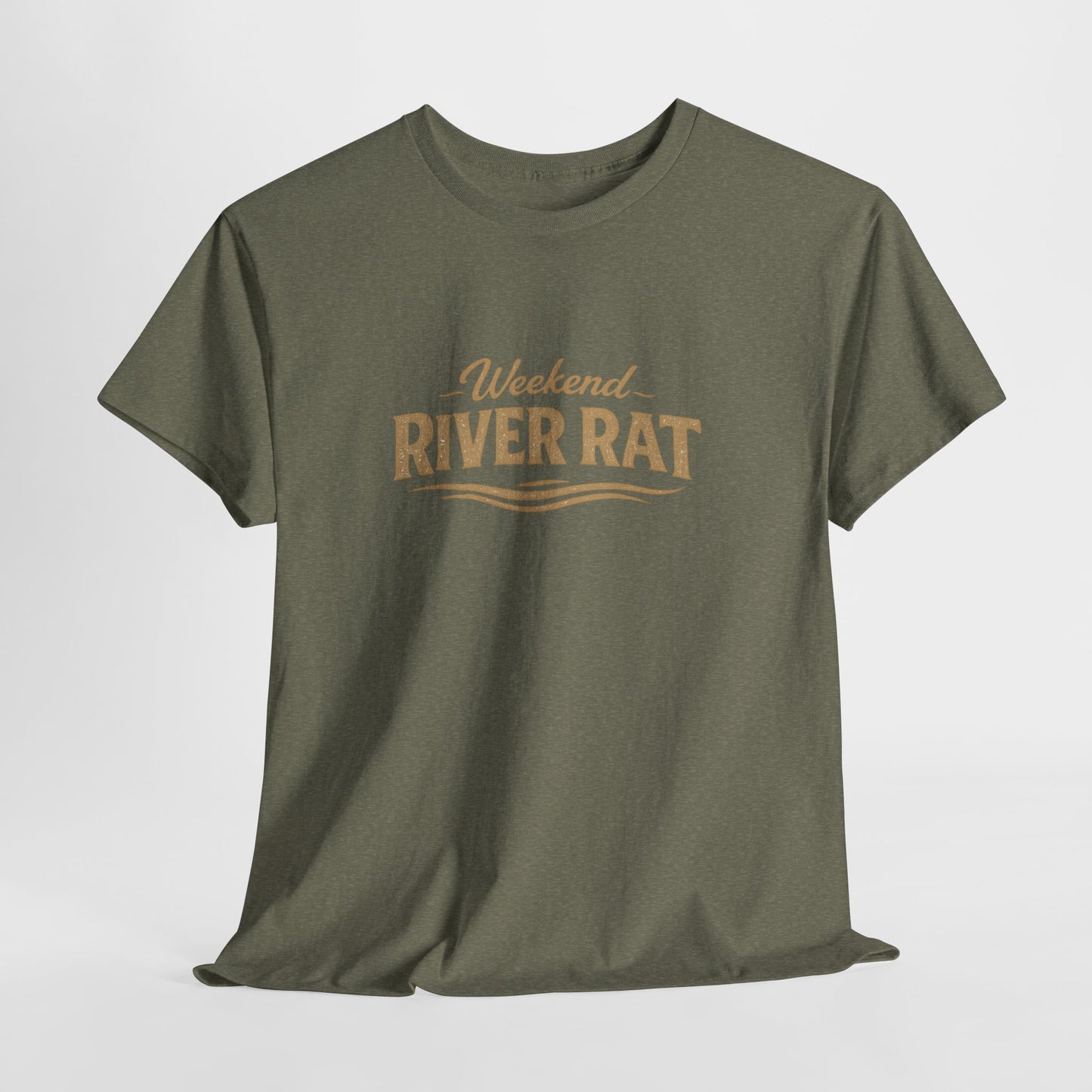Weekend River Rat T-Shirt – Retro Boating Crew Tee