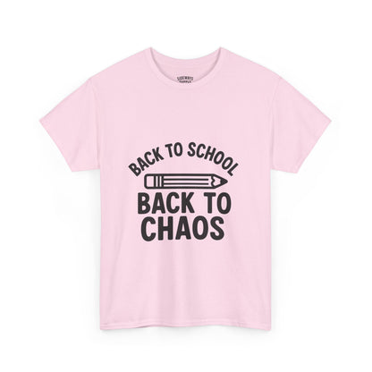 Back to Chaos Unisex Heavy Cotton Tee