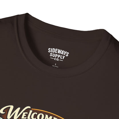 River Time T-Shirt — "Welcome to River Time" Scenic Fishing & Boating Tee