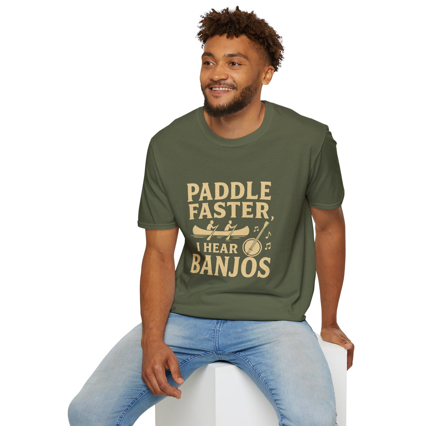 Paddle Faster Men’s T-Shirt