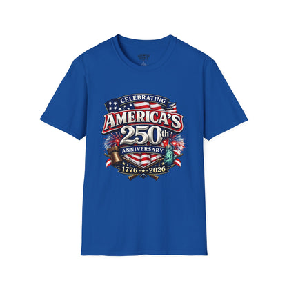America's 250th Anniversary T-Shirt — Celebrating 1776–2026 Patriotic Tee