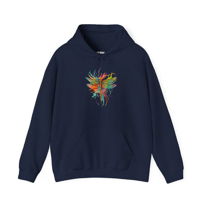 Colorful Butterfly Hoodie-Artistic Sweatshirt