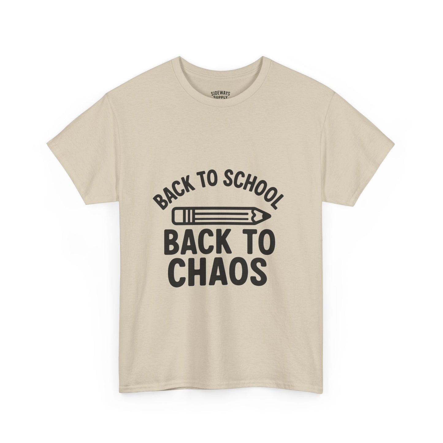 Back to Chaos Unisex Heavy Cotton Tee