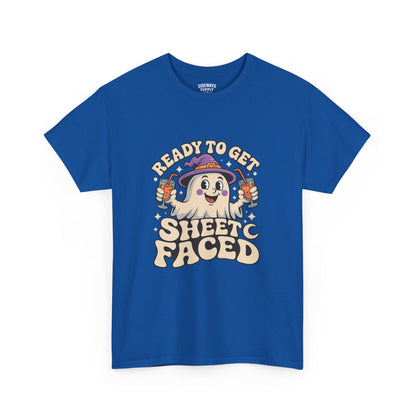 Ready to Get Sheet Faced Halloween Tee