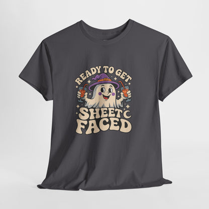 Ready to Get Sheet Faced Halloween Tee