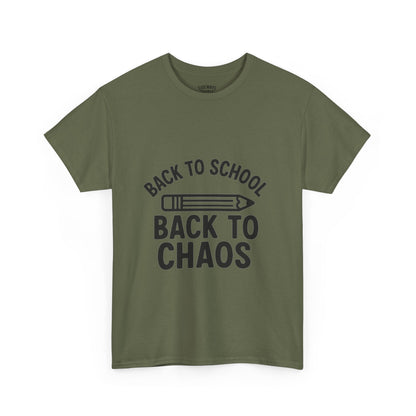 Back to Chaos Unisex Heavy Cotton Tee