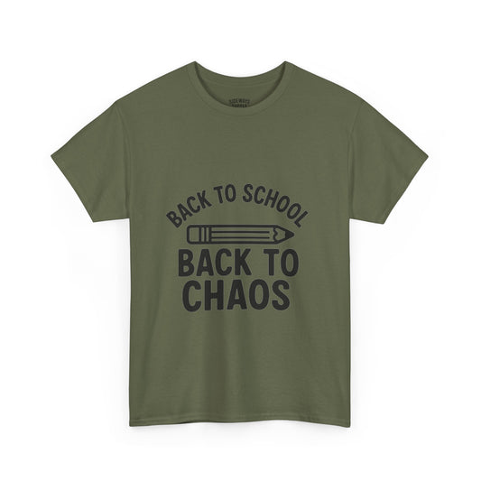 Back to Chaos Unisex Heavy Cotton Tee