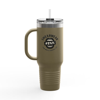 “Everything's Fine” 40oz Insulated Travel Mug – Swearwear Edition