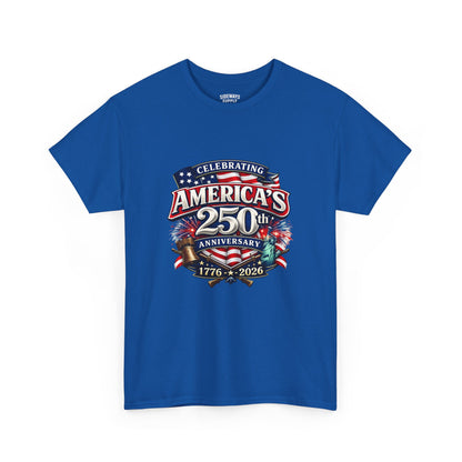 America's 250th Anniversary T-Shirt — Celebrating 1776–2026 Patriotic Tee