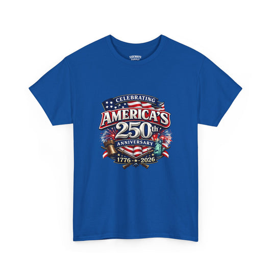 America's 250th Anniversary T-Shirt — Celebrating 1776–2026 Patriotic Tee