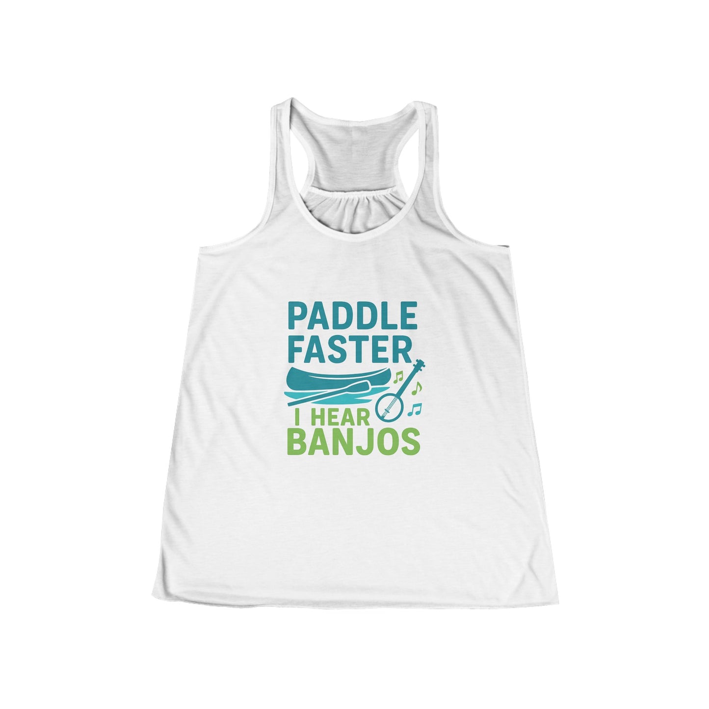 Paddle Faster Racerback Tank (Vintage Style)