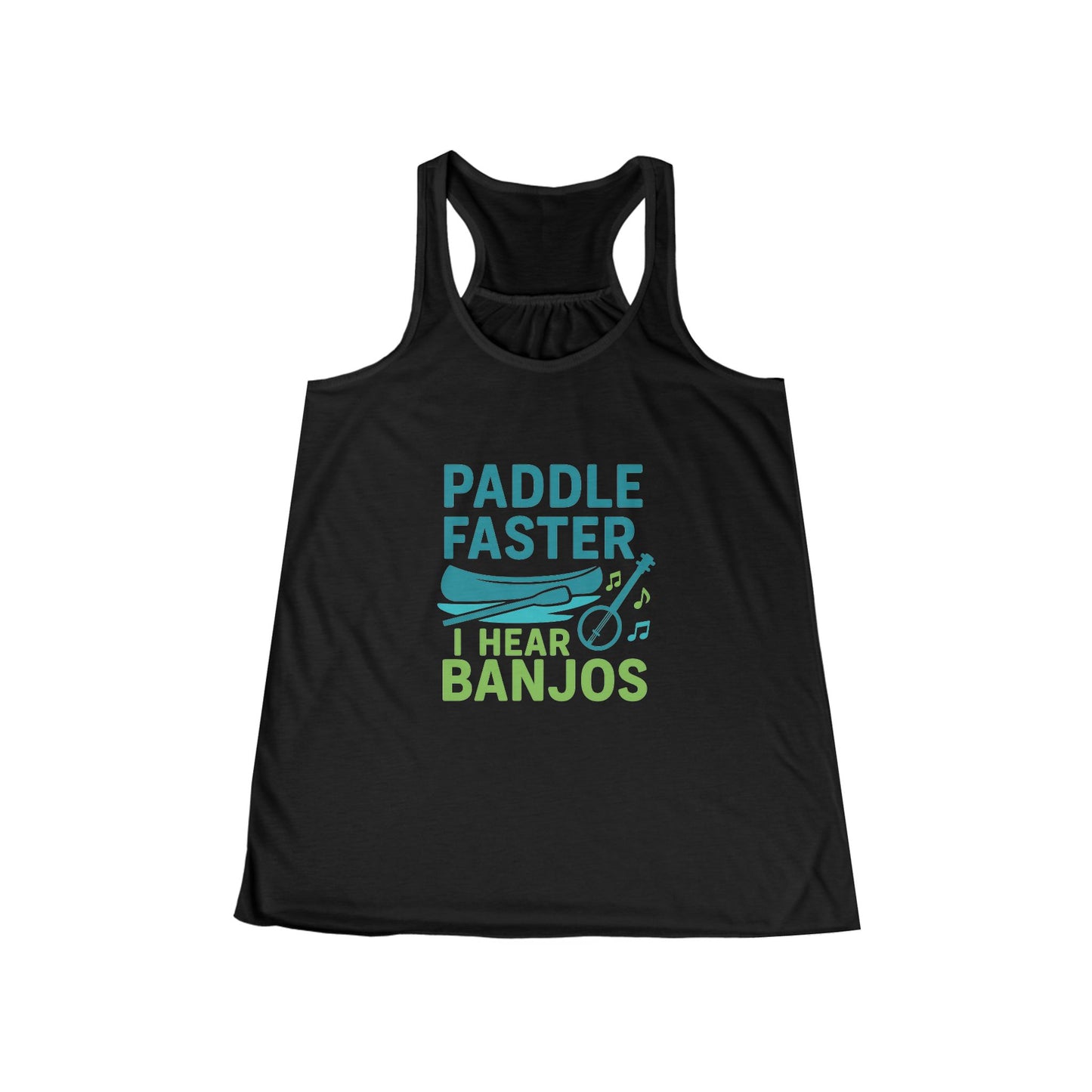 Paddle Faster Racerback Tank (Vintage Style)