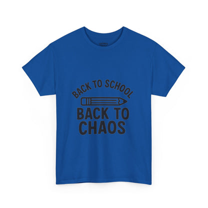Back to Chaos Unisex Heavy Cotton Tee