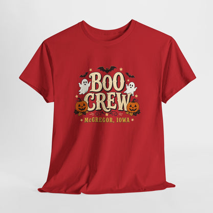 Boo Crew Halloween T-Shirt — Cute Ghosts & Pumpkins Graphic Tee