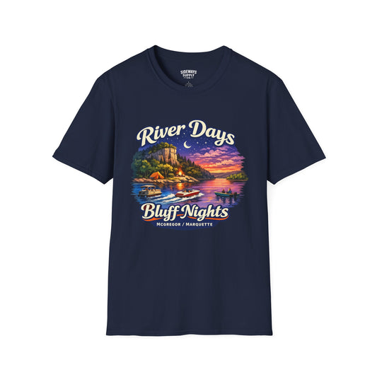 River Days-Bluff Nights T-shirt-UNISEX