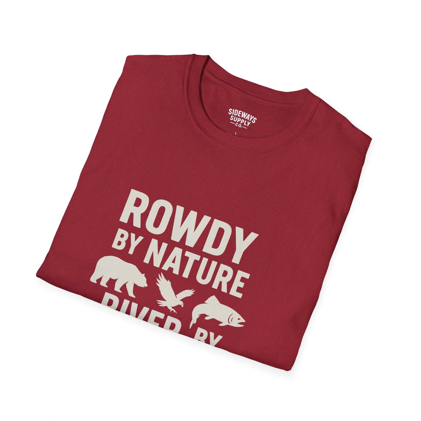 "Rowdy by Nature" Unisex Softstyle T-Shirt: