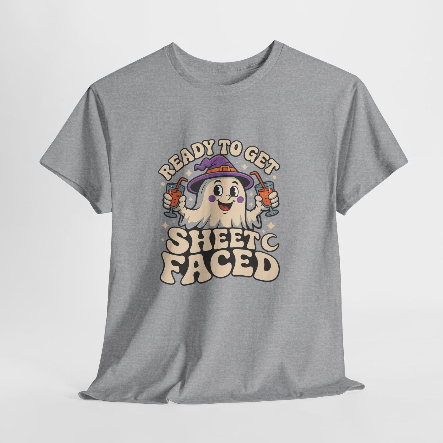 Ready to Get Sheet Faced Halloween Tee