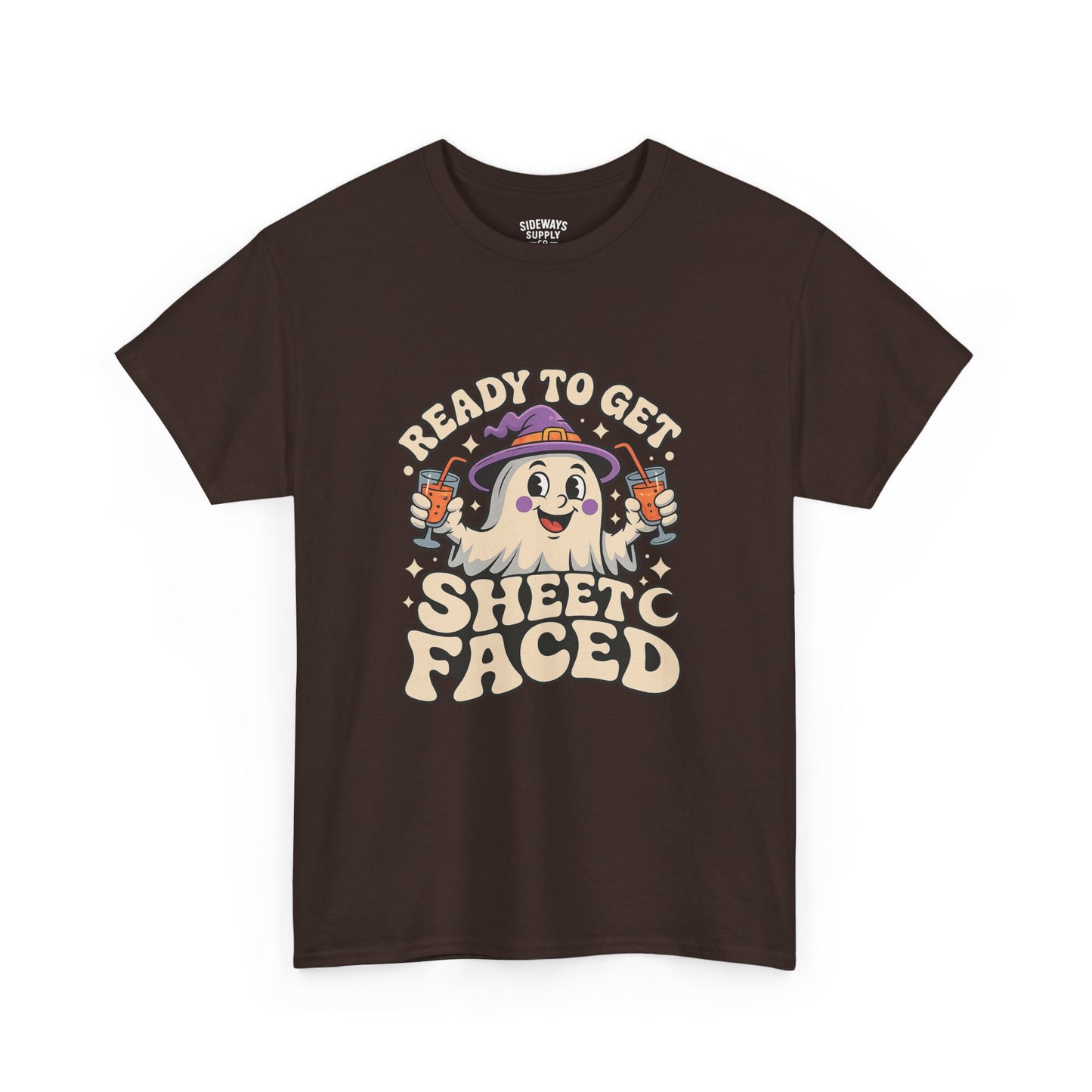 Ready to Get Sheet Faced Halloween Tee