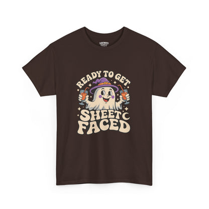 Ready to Get Sheet Faced Halloween Tee