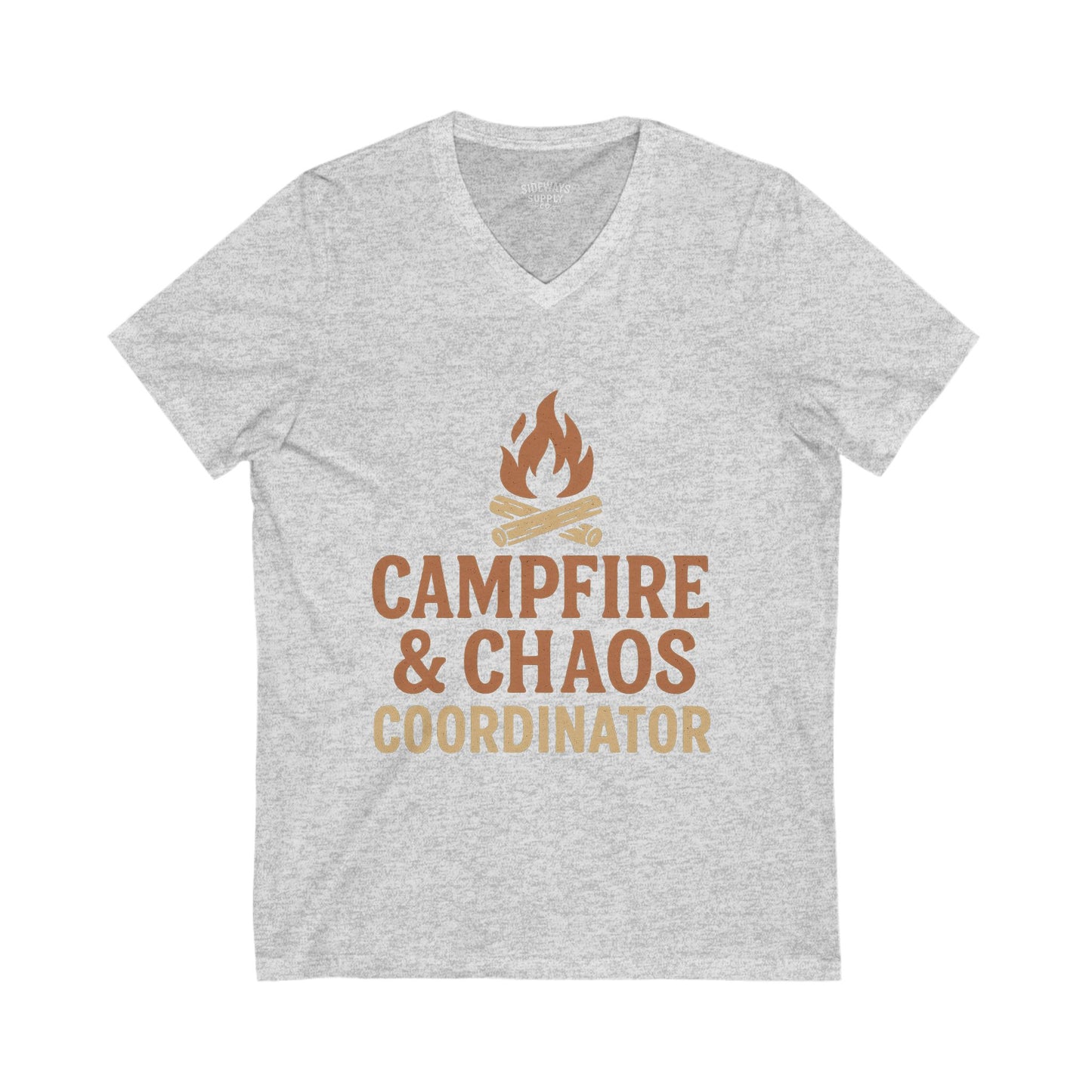 Campfire & Chaos Coordinator V-Neck Tee