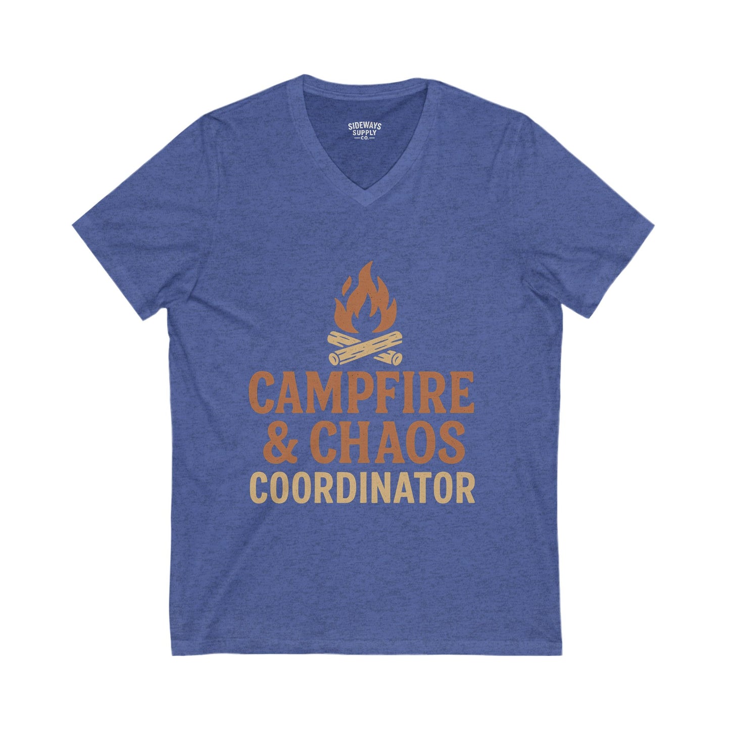 Campfire & Chaos Coordinator V-Neck Tee