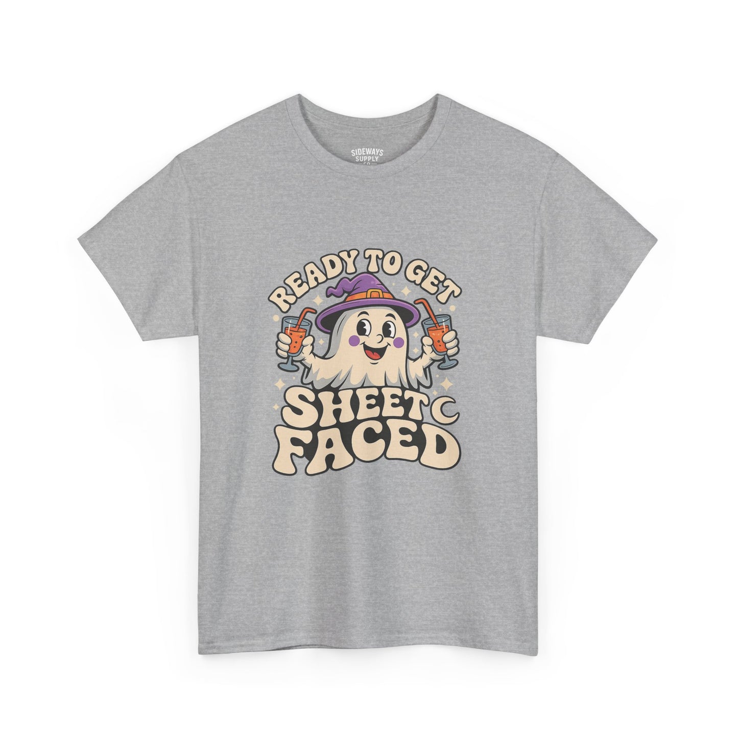 Ready to Get Sheet Faced Halloween Tee