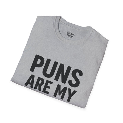 Puns Are My Cardio – T-Shirt