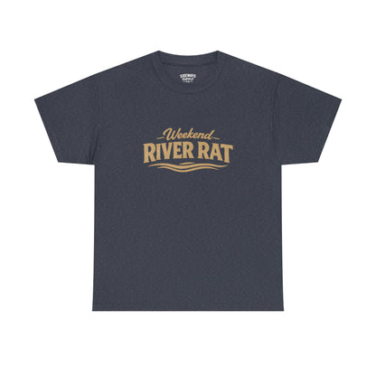 Weekend River Rat T-Shirt – Retro Boating Crew UNISEX Tee