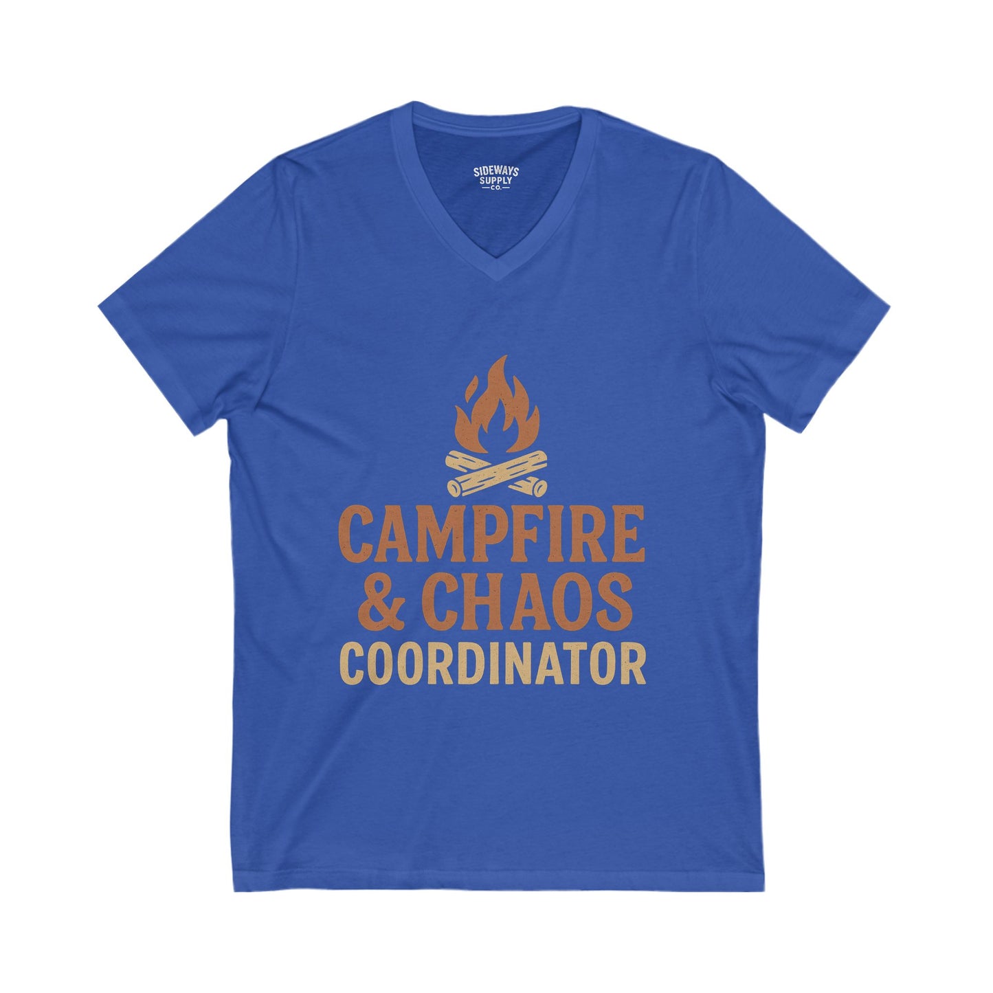 Campfire & Chaos Coordinator V-Neck Tee