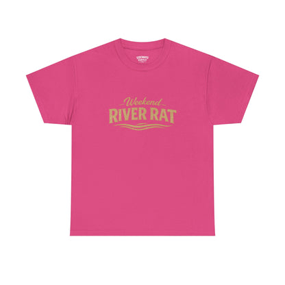 Weekend River Rat T-Shirt – Retro Boating Crew UNISEX Tee
