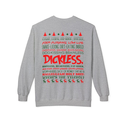 Christmas Griswold Crewneck Sweatshirt – “Dickless” Holiday Sweater Design
